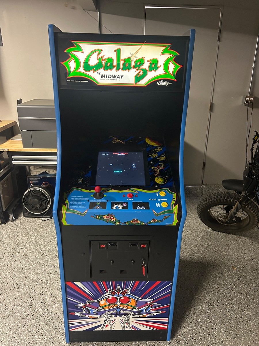 Fully Restored Vintage Galaga Arcade Machine by Midway. | eBay