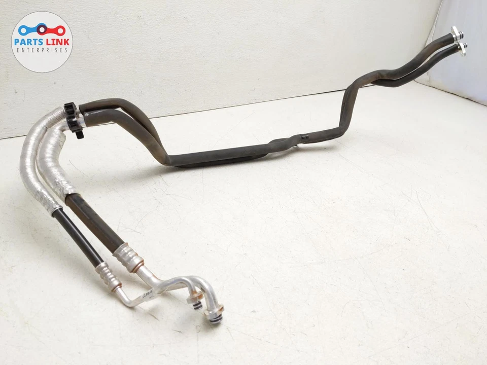 Land Rover Defender 2020-23 líneas de aire acondicionado traseras cuarto de fluido manguera tubo 110 90 Foto 3 de 4