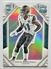 Nick Marshall 2015 Panini Crown Royale SILVER RC PARALLEL #121 Auburn #'d /199