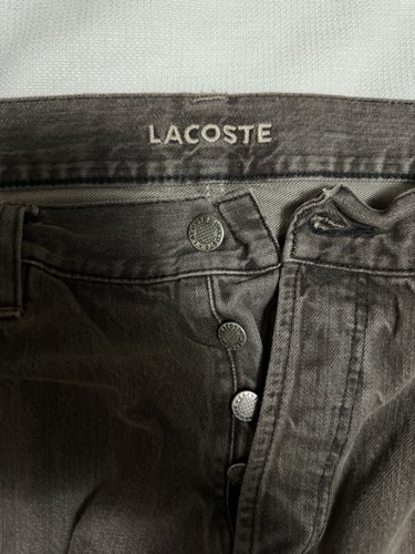 Vintage Brown Lacoste Jeans, Size 36, Designed In France