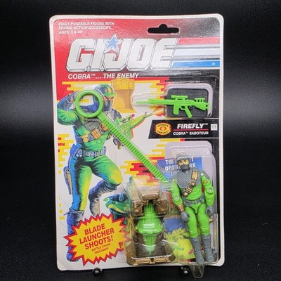 Gi Joe 1992 Firefly v2 Sealed Mint on Card MOC Vintage ARAH