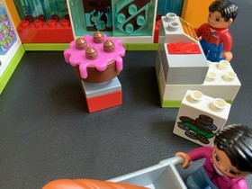 Lego Vintage DUPLO 5604 Lego Ville Supermarket 100% COMPLETE W/BOX