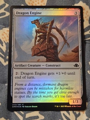 Dragon Engine x1 FOIL (222) Dominaria Remastered MTG Magic