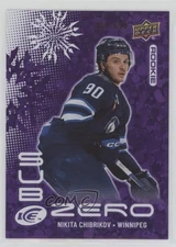 2024-25 Upper Deck Ice Sub Zero Rookies 321/699 Nikita Chibrikov #SZ-NC RC 03uh