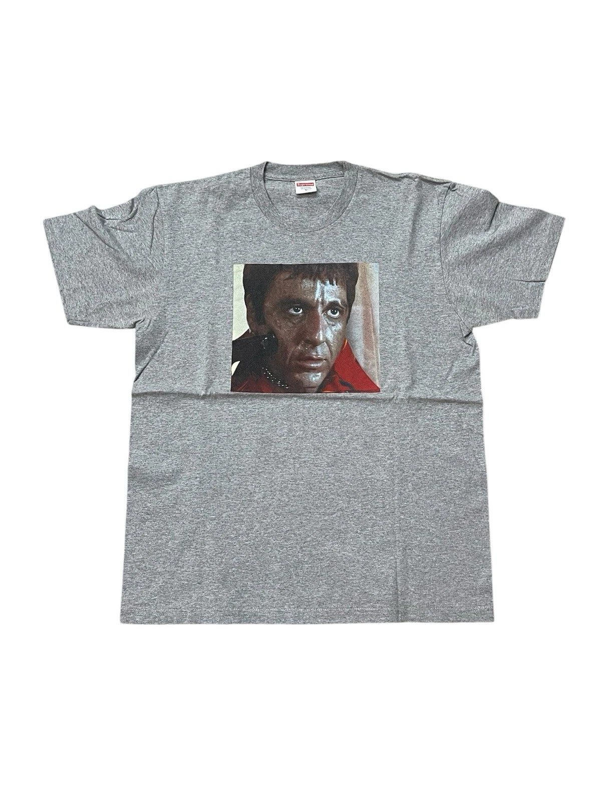 T shirt de douche gris moyen FW17 Supreme Scarface