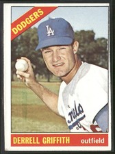 1966 Topps #573 Derrell Griffith VG/VG-EX