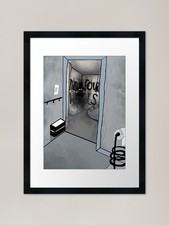 Diese 4 Wände gerahmter Kunstdruck gerahmt W...