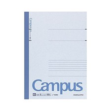 Campus Notebook Medium Horizontal Ruled Semi-B5 B Ruled 100 Sheets No. 10BN 1