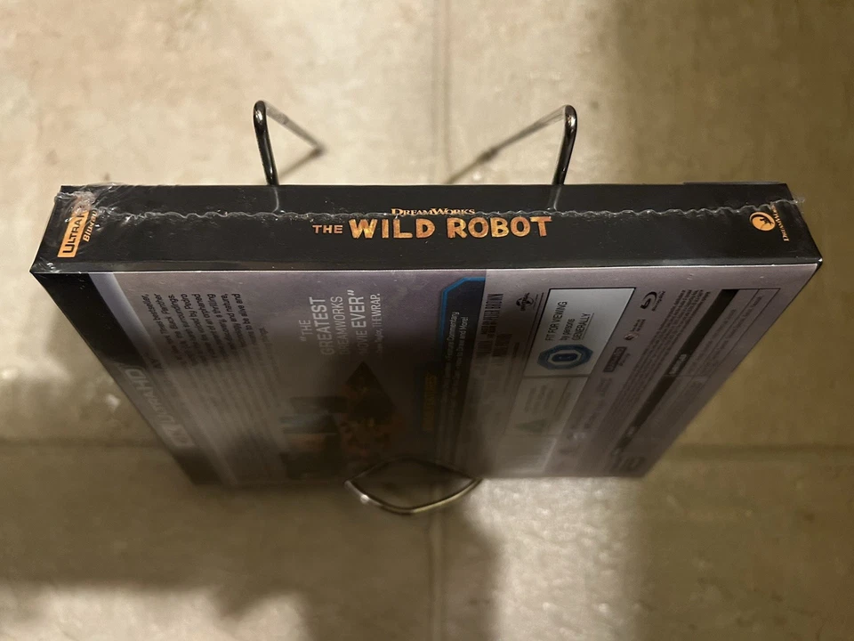 NEW Wild Robot 4K Full Slip SteelBook UCE UHD Blu-ray (UK)[2024] Ships Next Day - Image 4 of 4