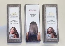 Joan Rivers Great Hair Day 3-Pack Salt  Pepper Fill In Powder  Brush Set - NEW