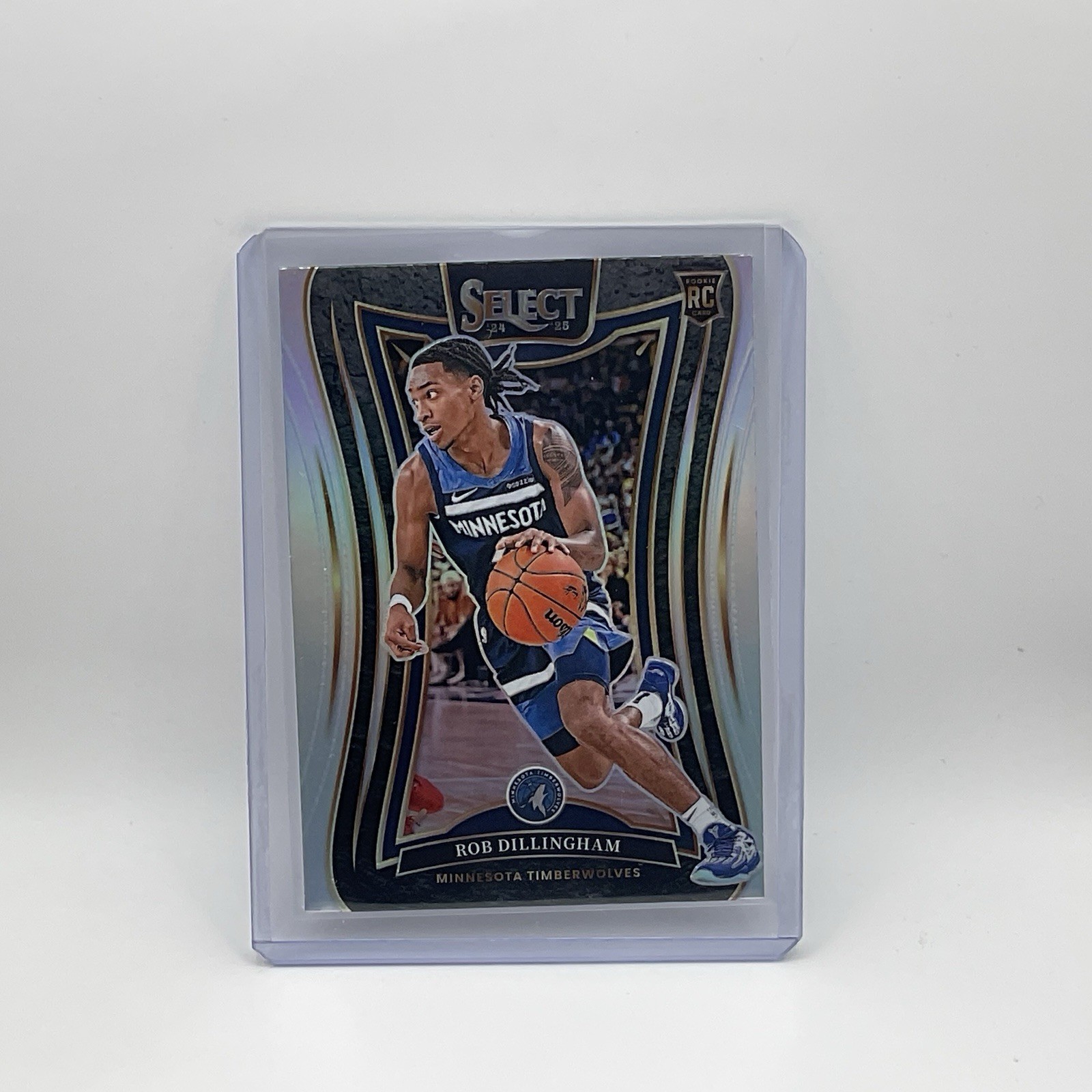 2024-25 Panini Select - Mezzanine Robert Dillingham #392 Silver Prizm (RC)