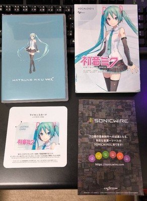 Crypton Vocaloid4 Hatsune Miku V4x Bundle for sale online | eBay