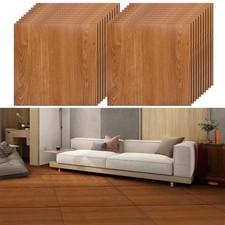 40 Pack Peel Stick Vinyl Floor Tiles 30x30cm Wood Effect YAYODS DIY 33% Off