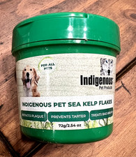 Indigenous Pet Sea Kelp Flakes - reduces plaque, prevents tarter