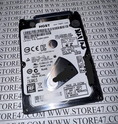 HGST 320gb 2.5'' LAPTOP Sata DRIVE HTS545032A7E660  Z7K500-320 0J42413 5H20H14224