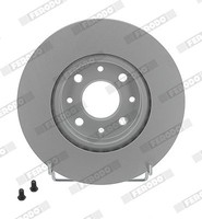 2X Ferodo Bremsscheibe Vorderachse U.A. FüR Alfa Romeo, Fiat, Lancia
