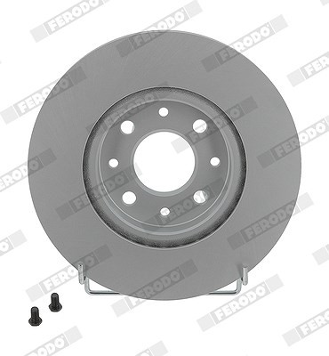 2X Ferodo Bremsscheibe Vorderachse U.A. FüR Alfa Romeo, Fiat, Lancia-image