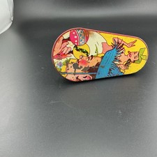 Vintage Tin Toy Litho Noisemaker USA Mfg Works 4-1/2
