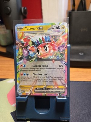 Pokémon Tatsugiri EX Sv08: Surging Sparks #142/191 Double Rare NM+ Condition