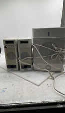 Altec Lansing Vintage Computer Speaker System Retro Audio Unit For Parts/Repair