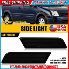 2-20x Smoked For 2010-13 Ford Transit Connect Bumper Fender Side Marker Lights 2-20x Smoked For 2010-13 Ford Transit Connect Bumper Fender Side Marker Lights