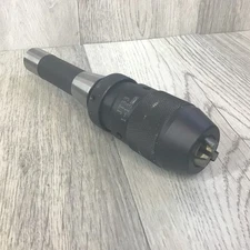 Z Live Center JT33 Keyless Drill Chuck & R8 Shank 1/32-1/2 inch (1-13 mm) Range