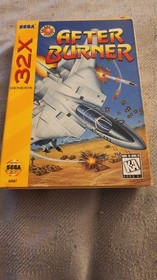 CIB After Burner (Sega 32X, 1994) Complete *TESTED*