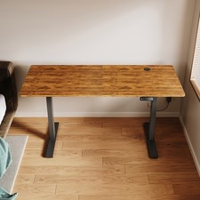 100-160cm Electric Standing Desk Adjustable Sit Stand Office Computer Desk — image 4