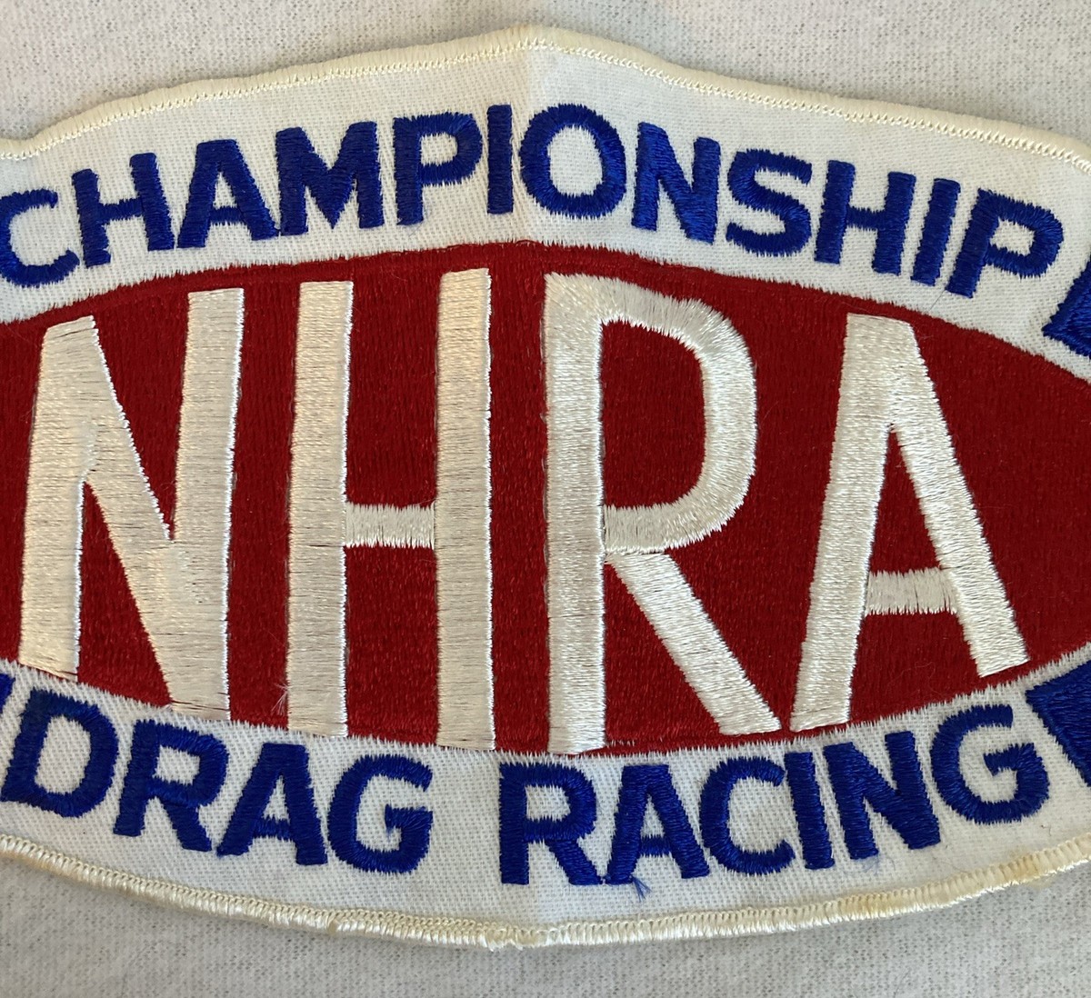 NHRA Championship Drag Racing Patch New Vintage 9x5 inches | eBay
