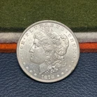 (#102508) Morgan Dollar:  1878, 7 TF, Rev '79.  au/unc details   (see video!)
