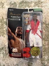 Product Image: Mego Muhammad Ali 8in Legends Action Figure 14 Point Articulation Boxing New