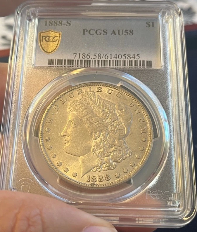 AU 58 Graded 1888 Year Morgan US Dollars (1878-1921) for sale | eBay