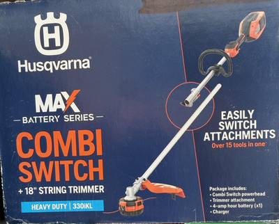Husqvarna 970701204 330iKL Li-Ion Combi Switch String Trimmer Attach (TOOL ONLY)