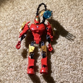 LEGO Superheroes IRON MAN Figure 4529 Marvel Avengers Complete w/ Box + Manual