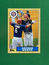 2012 Topps Baseball 1987 Topps Minis #TM-13 Jayson Werth