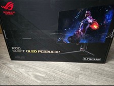 ASUS - ROG Swift 32" Dual Mode 4K 240Hz, FHD 480Hz OLED 0.03ms Gaming Monit...