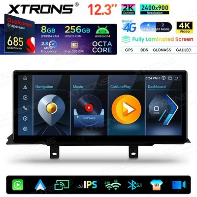 XTRONS for BMW 3 4 Series EVO Android Stereo Qualcomm 685 8-Core 8GB 256GB ROM