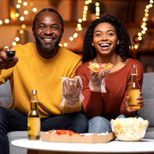 2000 Pcs Disposable Plastic Gloves for Cooking Food Prep Clear Service Safe K...