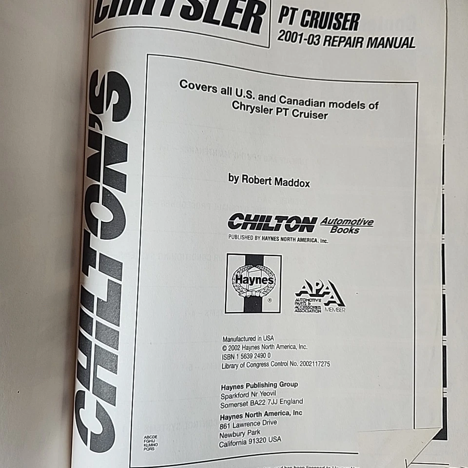 Chrysler PT Cruiser 2001-03 manual de reparación 20390 Foto 3 de 4