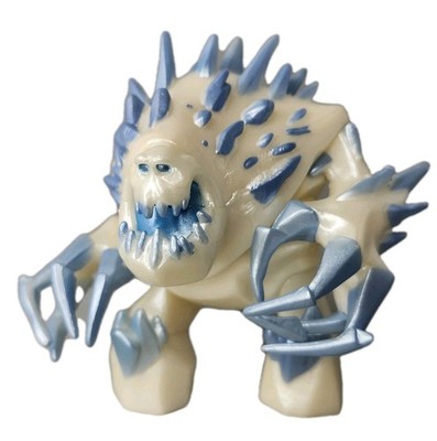 4'' Marshmallow Snow Monster Frozen Disney Figure Village Figurine Cake Topper