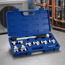 Yellow Jacket 60652 8-Head Torque Wrench Kit 10-80 Nm HVAC Flare Nut Tool