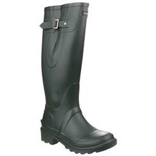 Cotswold Ragley unisex green rubber waterproof wellington boot