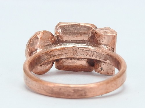 Mix Gemstones Electra Plated Copper Ring Faceted Polished Loose Stone For Gift - Picture 8 of 8