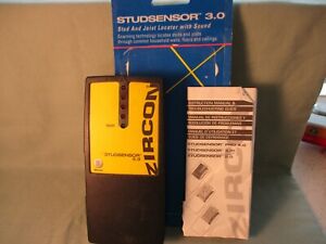 ZIRCON STUDSENSOR 3.0, FOR DETECTING STUDS IN CLOSED WALLS, USED | eBay