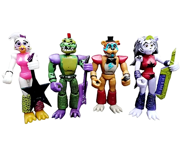 FNAF Security Breach - Extras / Animatronics (All Unused Models