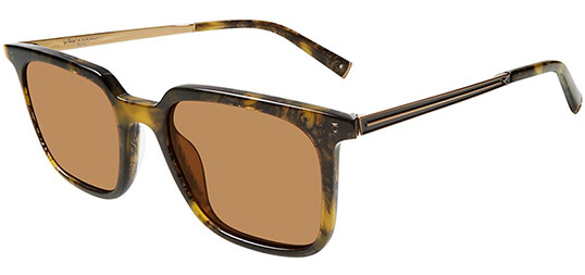 Современные квадратные солнцезащитные очки John Varvatos Mens Olive Tortoise - V521OLT52 - Япония