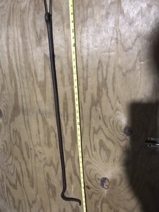 Antique Iron Barn Door Hardware Hand Forged Post Beam