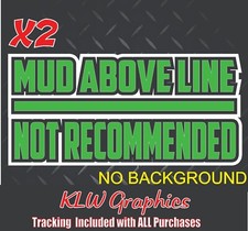 Offroad Mud Decal Sticker Rock Crawler Trail Explore Diesel Truck Cj Jt