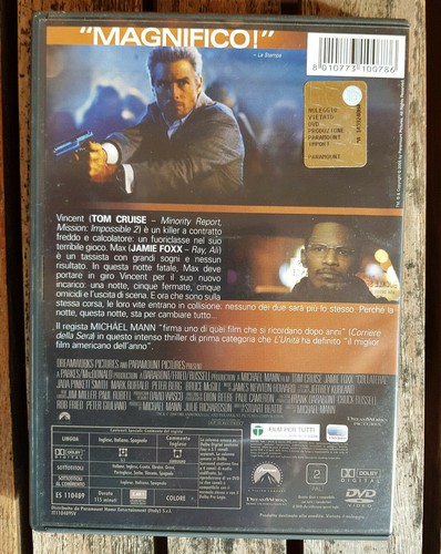 COLLATERAL - DVD ORIGINALE - TOM CRUISE JAMIE FOXX REGIA DI MICHAEL MANN !! - Foto 3 di 4