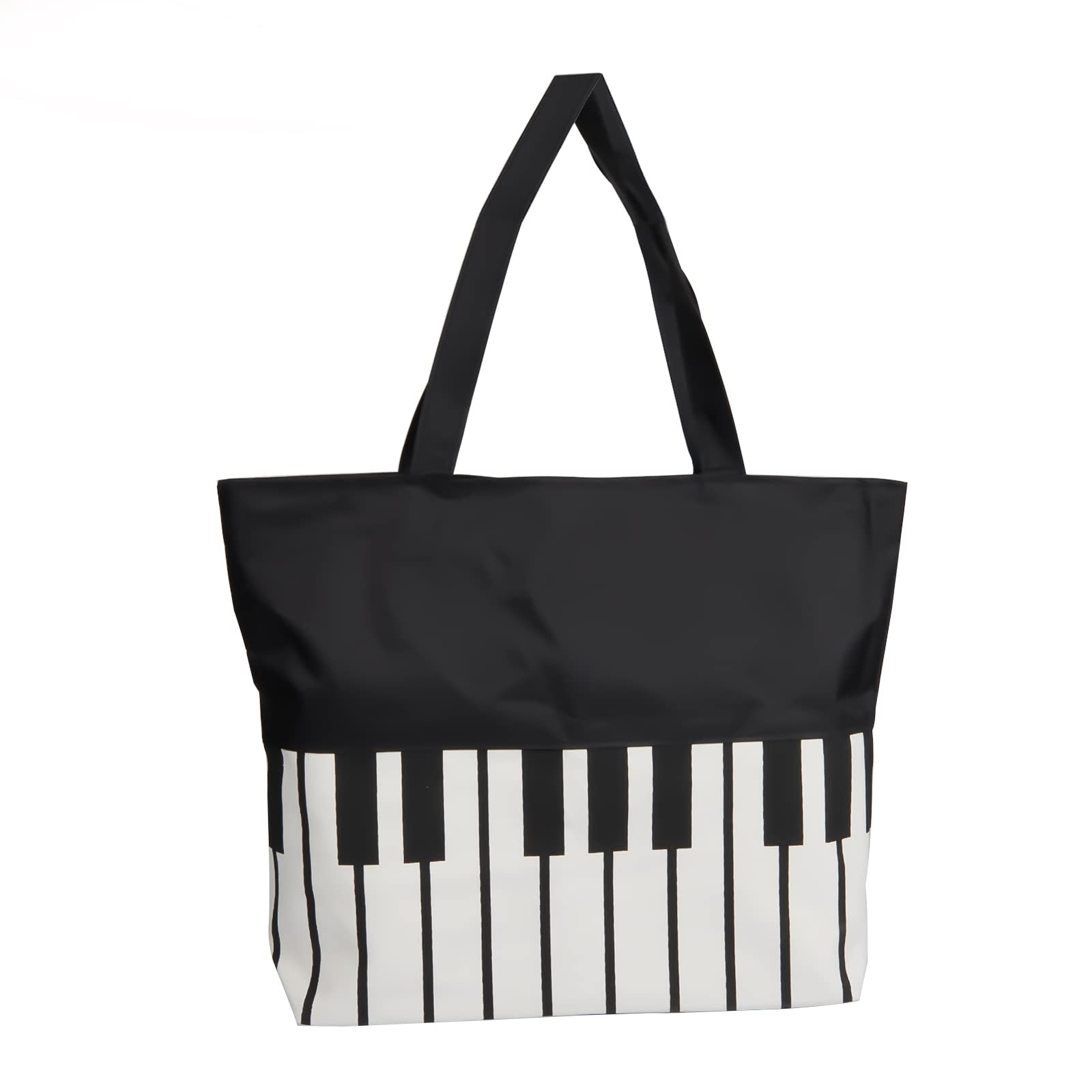 Reusable Shoulder Tote Bag for Music Teacher Grocery Shopping-image